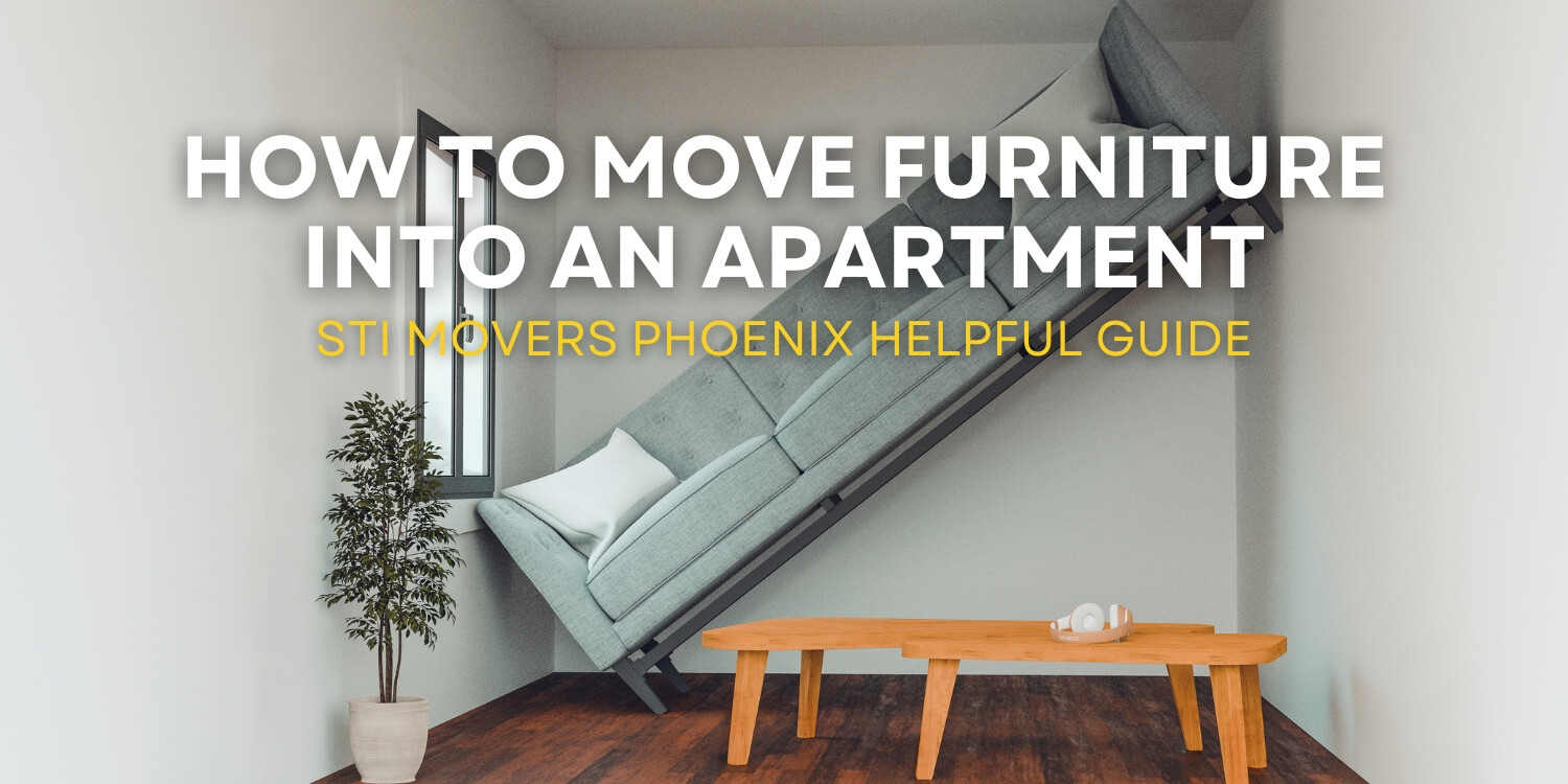 how to move furniture into an apartment
