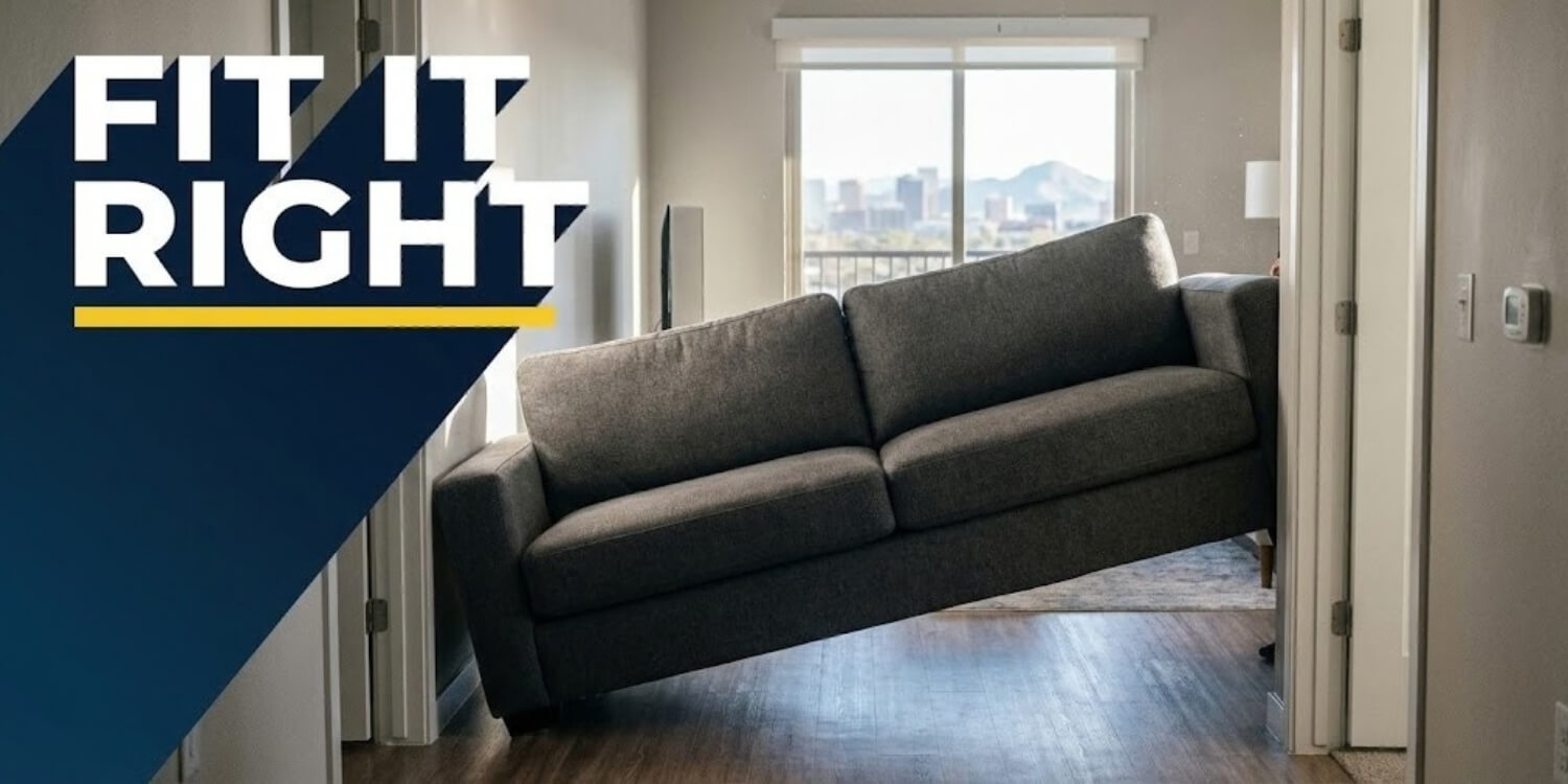 moving furniture into an apartment​