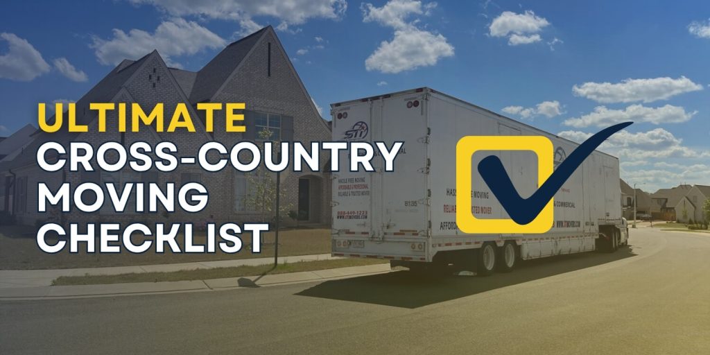 cross country moving checklist