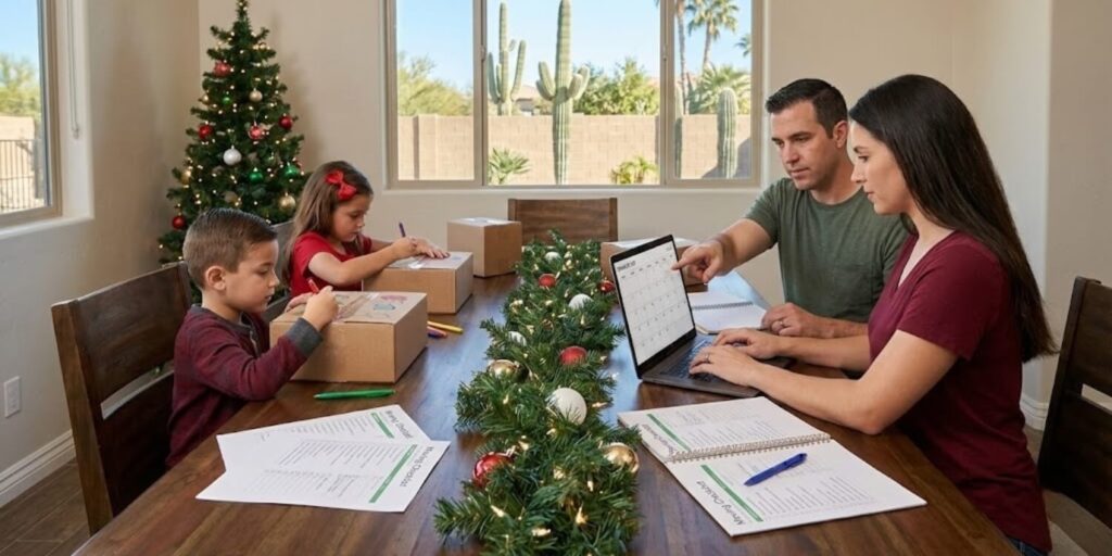 packing your holiday decorations