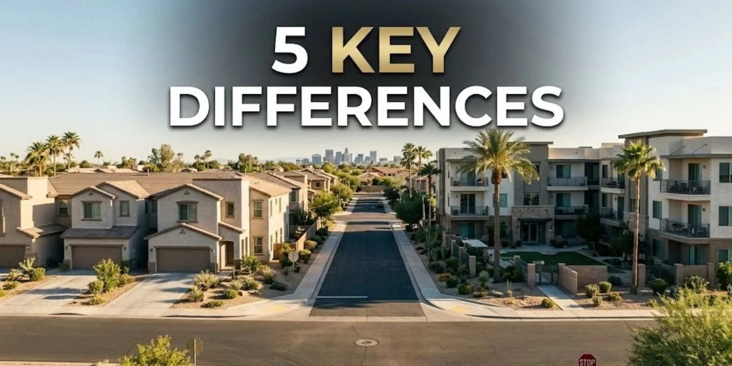 condo townhouse differences