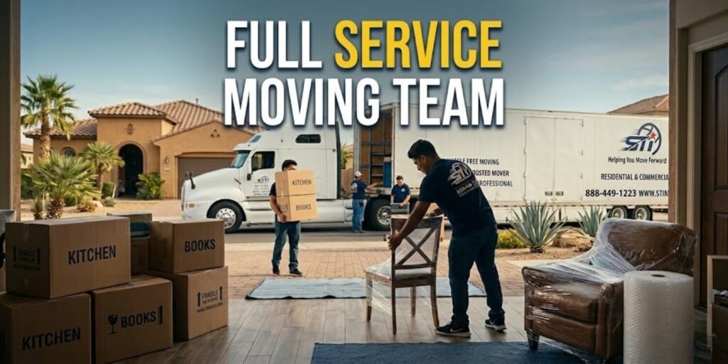 benefits of hiring a full service long distance moving team