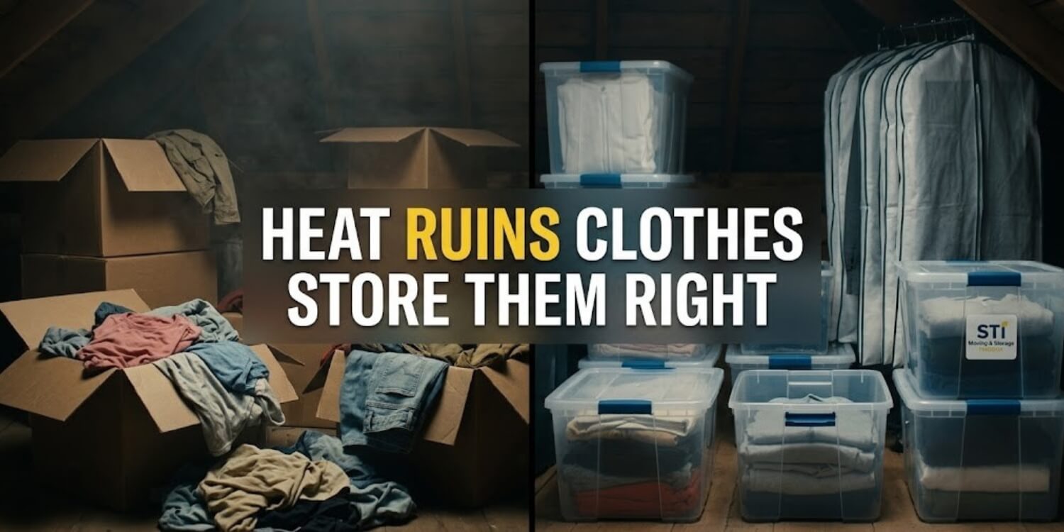 how to store clothes