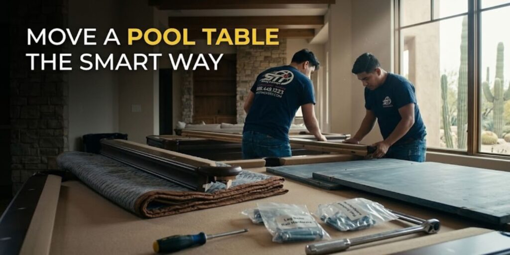 moving a billiard table