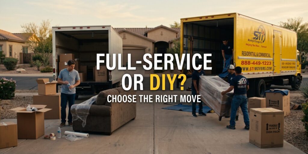 full service movers vs diy