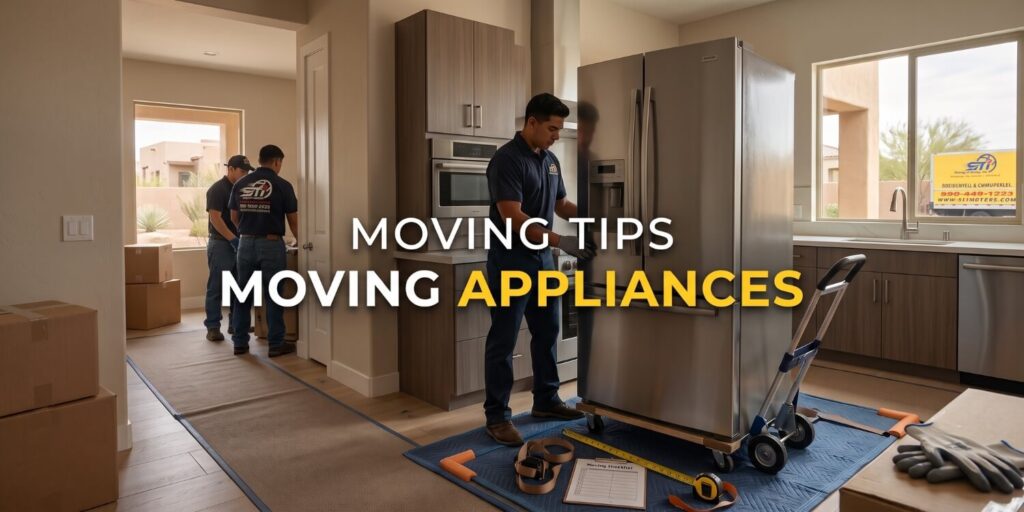how to move appliances