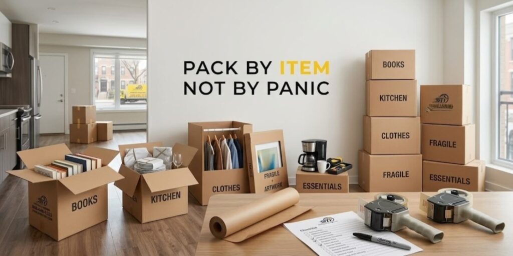 what kind of boxes do i need for my move