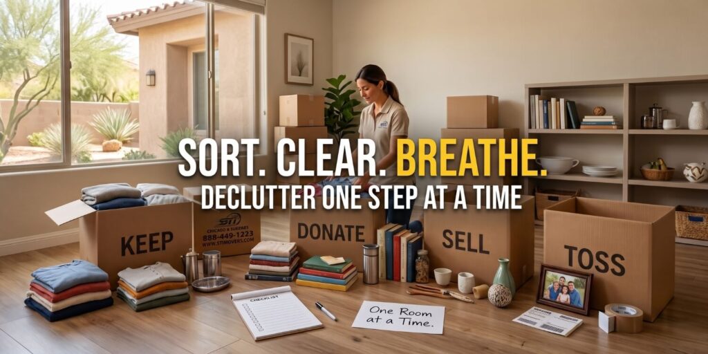 decluttering tips for hoarders