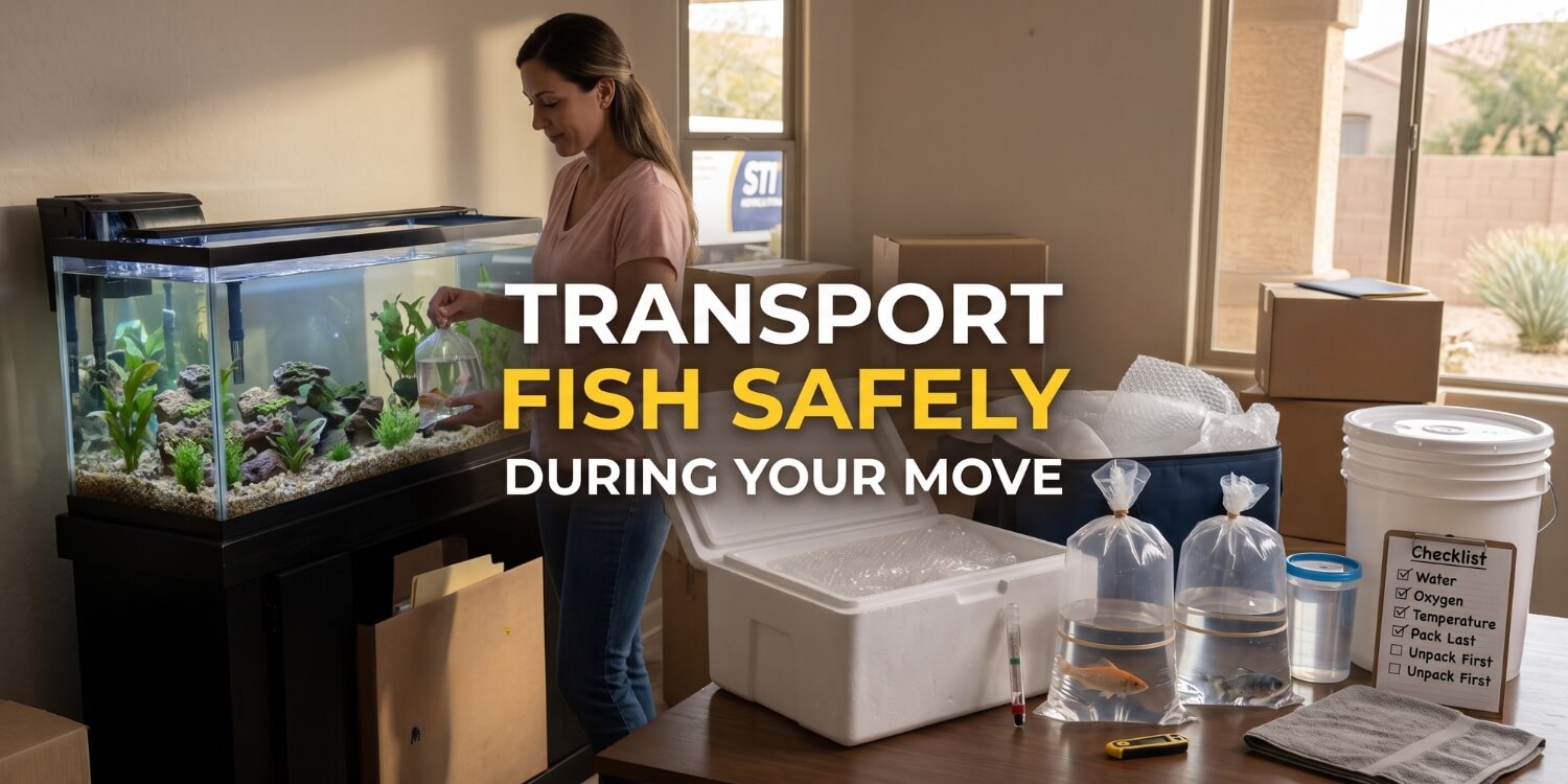 how to transport fish