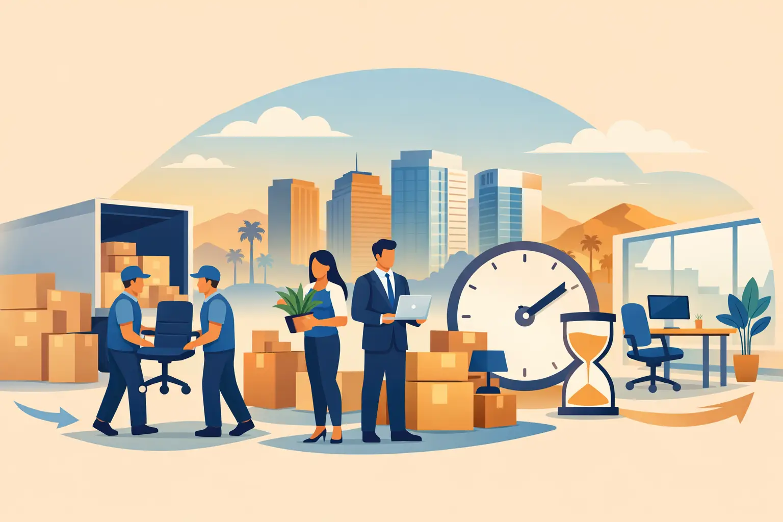 Office Relocation Services Phoenix for Less Downtime